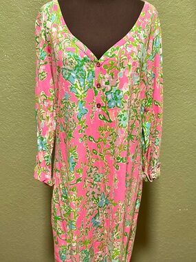 scallop midi dress Blissful Meadows Floral Embroidery Scallop Midi Dress - Moss Green